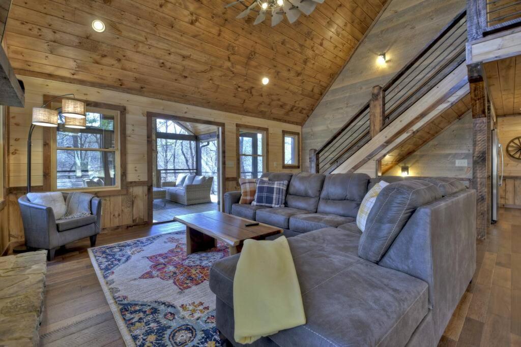Rosewood Retreat - Hot Tub Fire Pit Pool Table Villa Blue Ridge Buitenkant foto