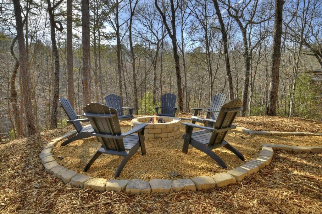 Rosewood Retreat - Hot Tub Fire Pit Pool Table Villa Blue Ridge Buitenkant foto