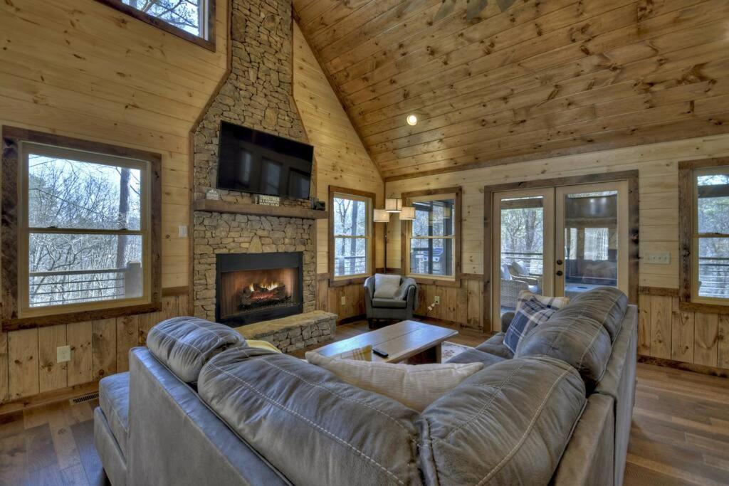 Rosewood Retreat - Hot Tub Fire Pit Pool Table Villa Blue Ridge Buitenkant foto