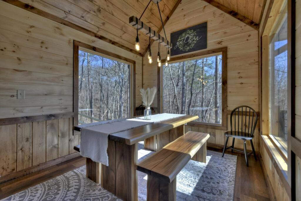 Rosewood Retreat - Hot Tub Fire Pit Pool Table Villa Blue Ridge Buitenkant foto