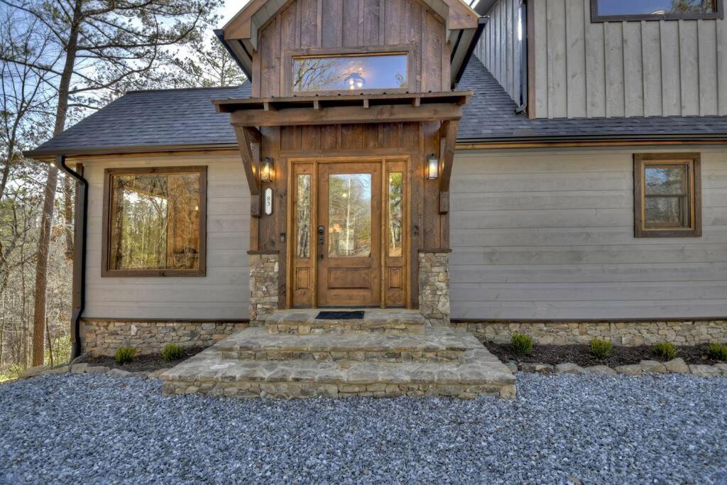 Rosewood Retreat - Hot Tub Fire Pit Pool Table Villa Blue Ridge Buitenkant foto
