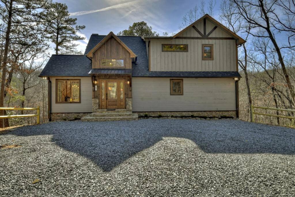 Rosewood Retreat - Hot Tub Fire Pit Pool Table Villa Blue Ridge Buitenkant foto